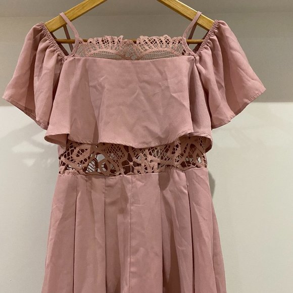 Cute Pink SHEIN Romper - Picture 4 of 6